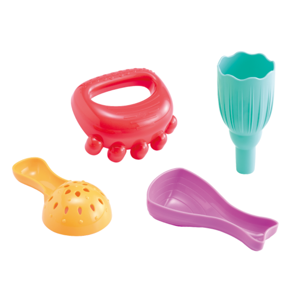 EDX Education - Sensory Sand &amp; Water Play Scoops - 4 Pieces