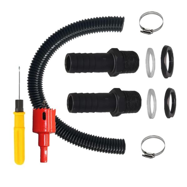 Garden Flexible Water hose Butt Connector Kit Set-11pcs