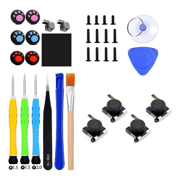 33-in-1 Switch Joycon Repair Kit, Joystick Tool Set