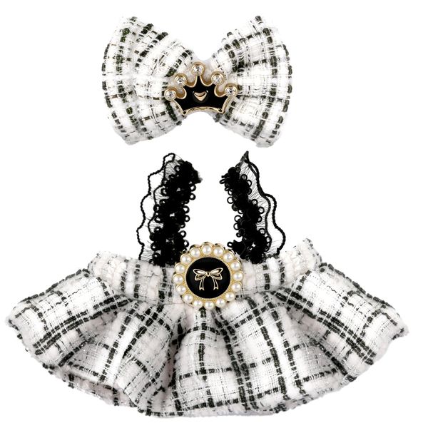2-Piece Doll Clothes Outfit Set For 15/17 cm Doll - Doll Not Included