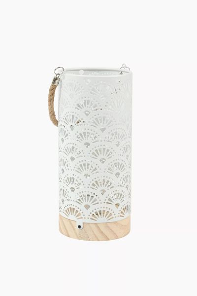Floral Punch Lantern, 25x11 cm