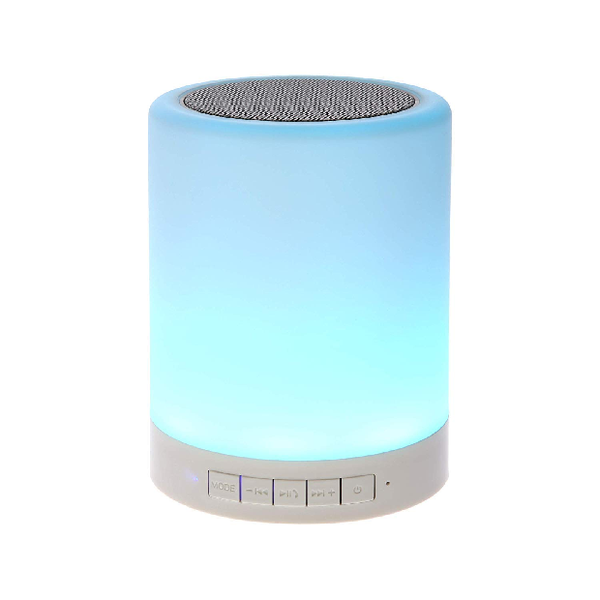 Portable LED Touch Lamp with Bluetooth Speaker - Wireless Rechargeable