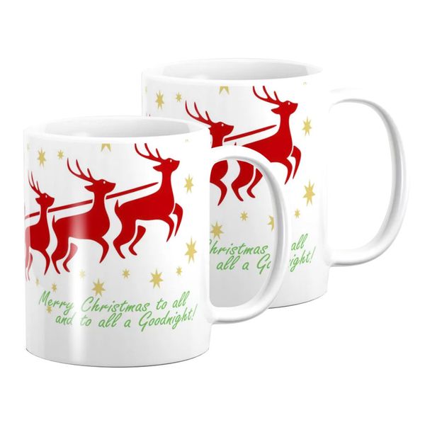 Pappa Joe - Mug Set - Merry Christmas To All