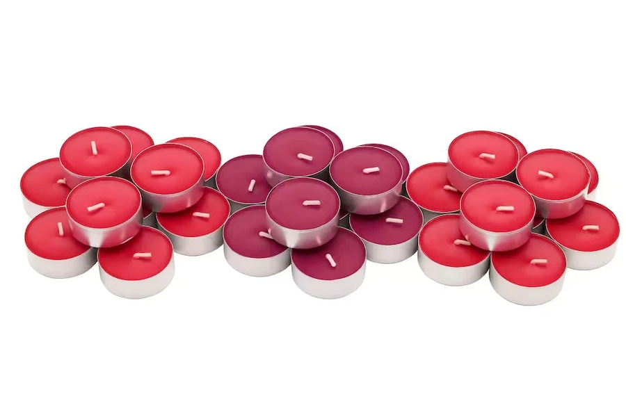 Shades of Red Tealight Candles Shop Today. Get it Tomorrow