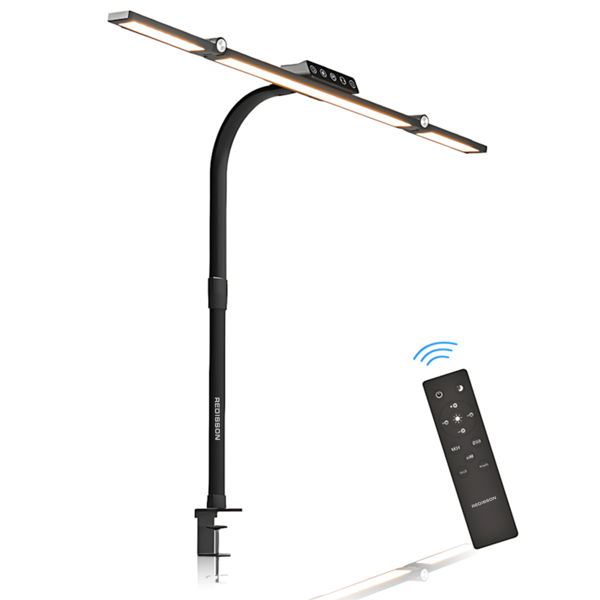 Redisson LED Desk Lamp with Remote, Architect Desk Lamp for Home Office