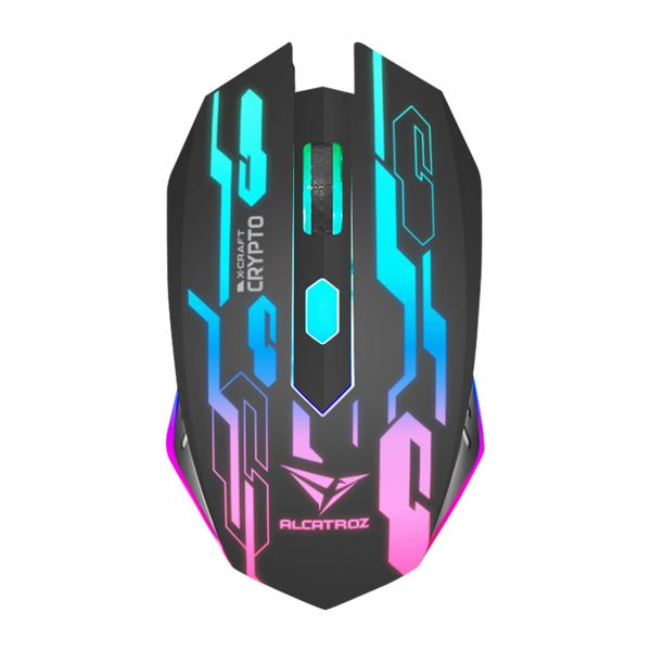 Alcatroz X-Craft Classic Wired Gaming Mouse - Crypto