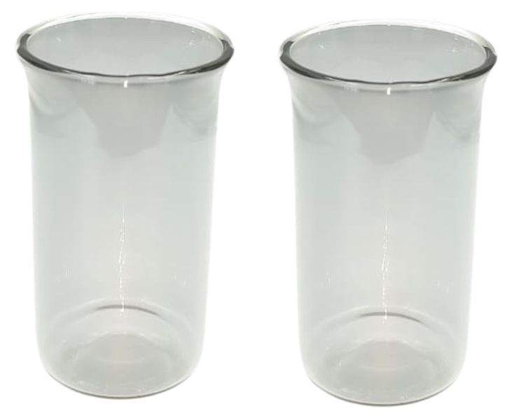 Small Borosilicate Double Layer Glass - Pack Of 2