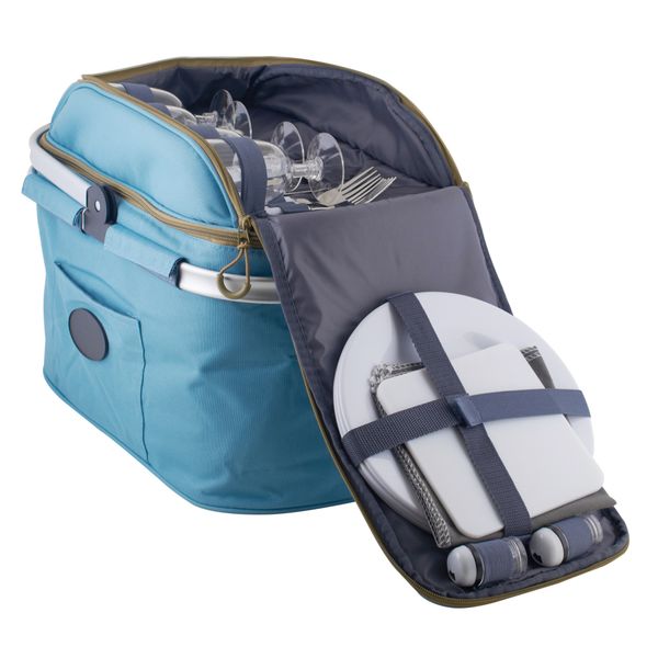 Marco 4-Person Picnic Caddy &amp; Cooler