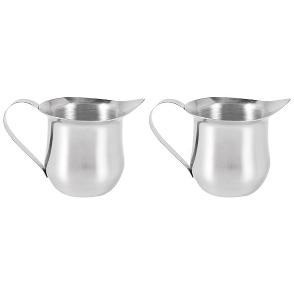 3Oz Stainless Steel Bell Creamer Espresso Shot Frothing Pitcher Cup