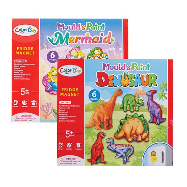 Art and Craft Mould &amp; Paint (2 Pack)
