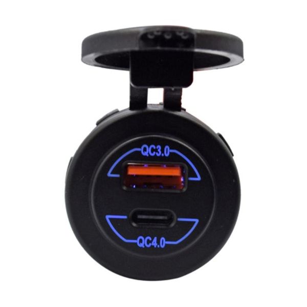 Dual QC4.0 Type -C and QC3.0 USB Charger