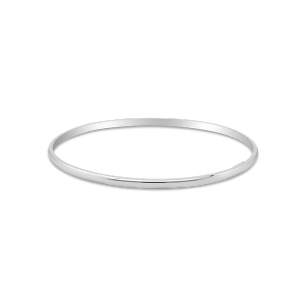 Broadway Jewellers - 925 Sterling Silver 4mm Bangle