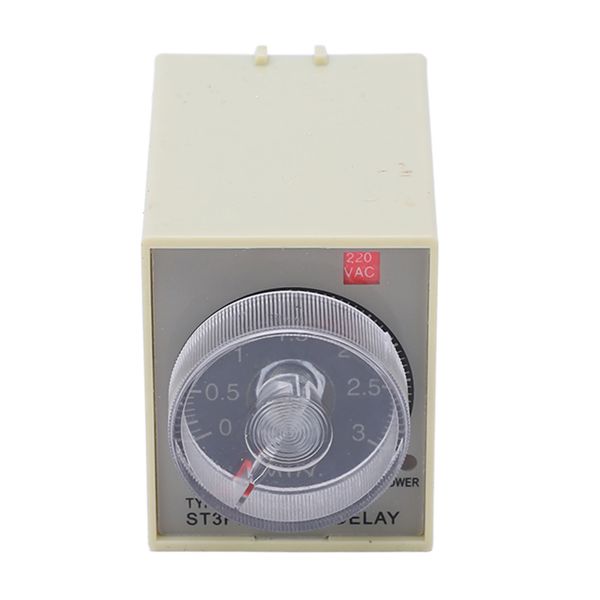Power Off Delay Relay with Knob Control for BERM AC200-220V Timing