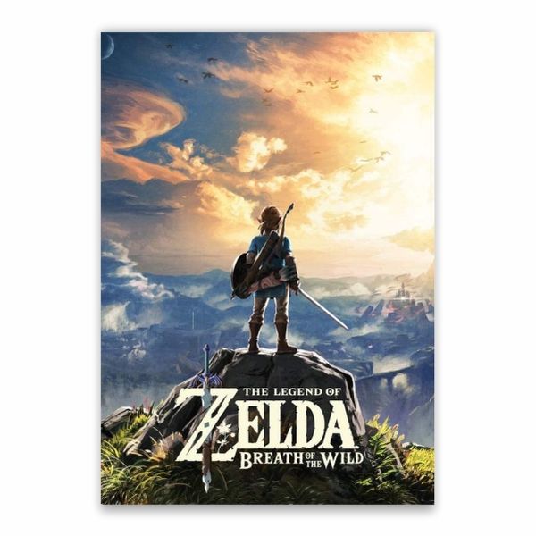 Legend Of Zelda Breath of the Wild Poster - A1