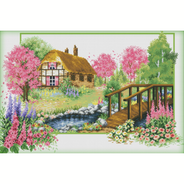 DIY Cross Stitch Kit Spring Waltz Shop Today. Get it Tomorrow
