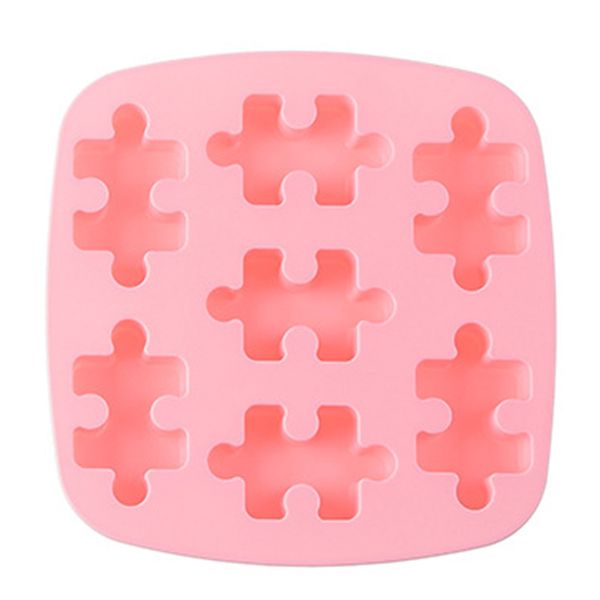 iKids 9 Puzzle Baby Food DIY Silicone Mold for Chocolate, Candy, Gummy