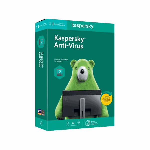 Kaspersky 2020 Anti-Virus 1-User x 1