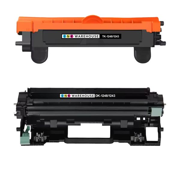 Kyocera TK-1248 x 1 / DK-1248 x 1 Compatible Toner Cartridge &amp; Drum Unit