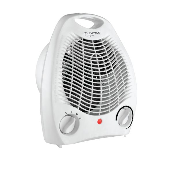 Elektra - Classic Fan Heater - White