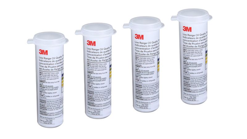 3M Low Range Oil Quality Test Strips