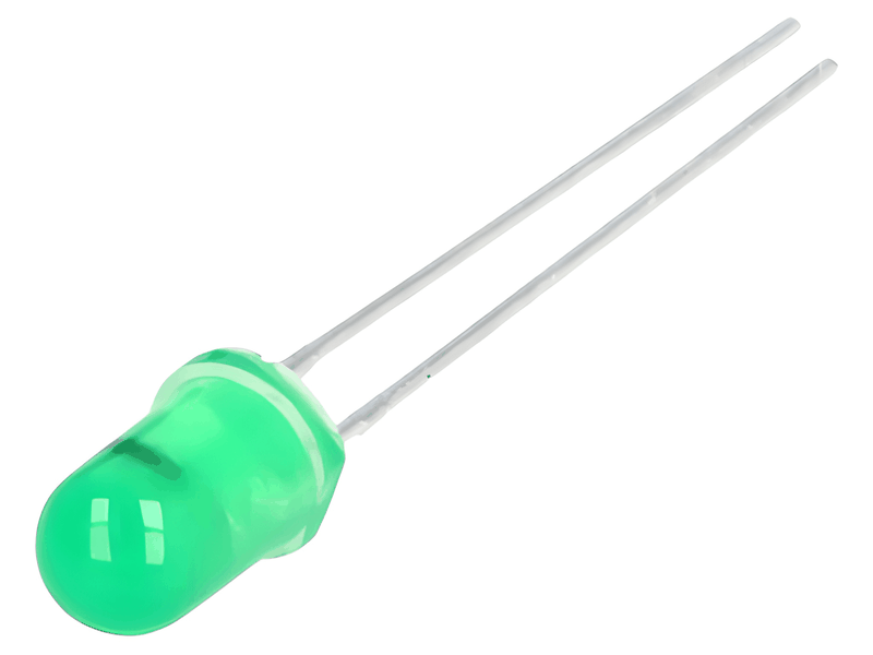 L-56BGD 5mm Round Blinking Green LED Lamp 32mcd Diffused Lens