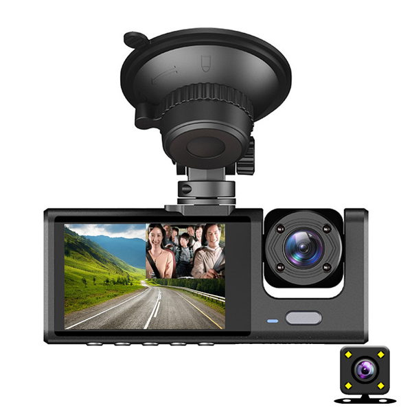 1080P Three-Lens Dash Cam-YKRTF25
