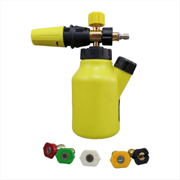 Foam Cannon with 5 Pressure Washer Nozzle Tip