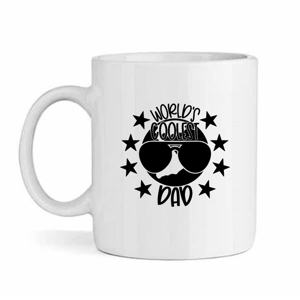 World's Coolest Dad - Father's Day-Valentines-Birthday-Christmas Pack Mug
