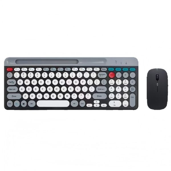2.4G+BT Triple Mode Keyboard &amp; Mouse Set - for PC, Laptop, Tablet