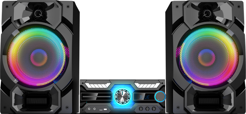 JVC Home Entertainment System Model number MX-222B with Bluetooth and USB.