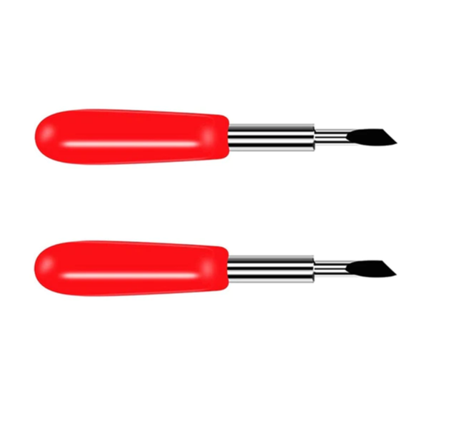 2 Replacement Cutting Blades For Cricut Explore Air 2, Air 3, Maker, Maker3