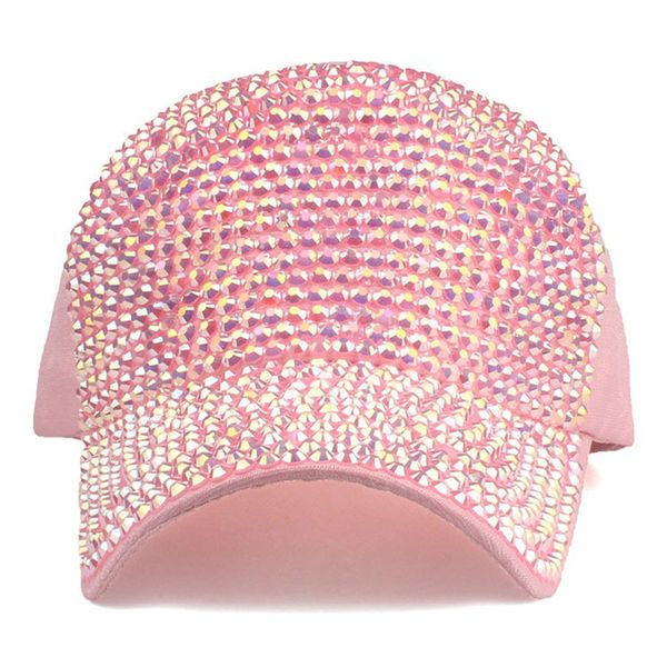 Rhinestone Baseball Cap - Fashion Handmade Design