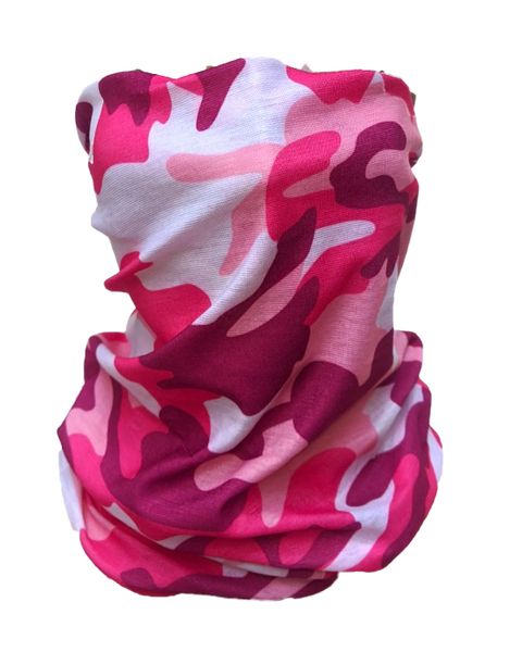 SKA Tube Face Mask - Camo Pink