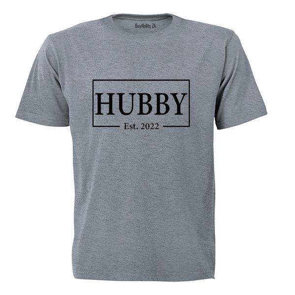 Hubby EST. 2022 - Adults - T-Shirt