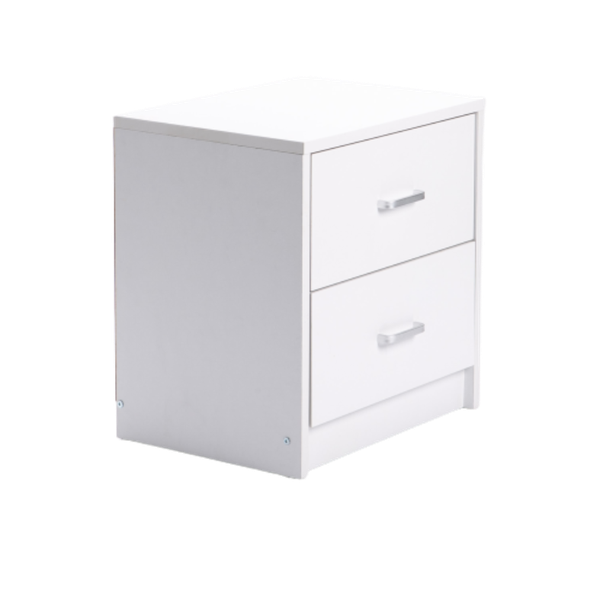 Pedestal - 2 Drawer - Gamma - White
