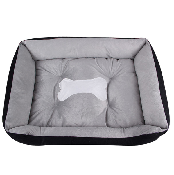 Plush Dog Bed (Compatible with Small-Medium Dog Breeds), 1 Piece