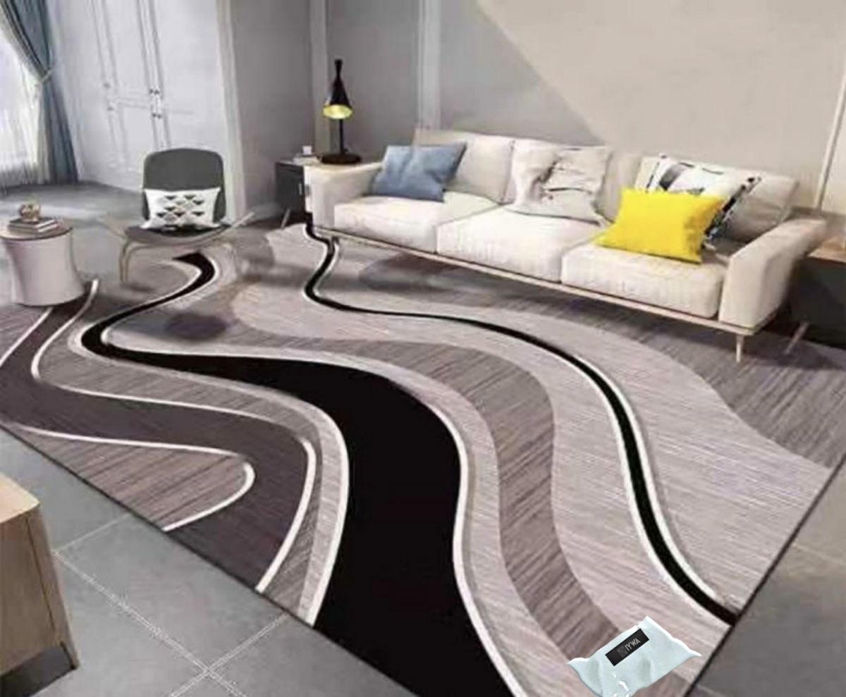 Modern 3D Geometric Design Area 4 Rug & Complementary IH Tieback | Shop ...