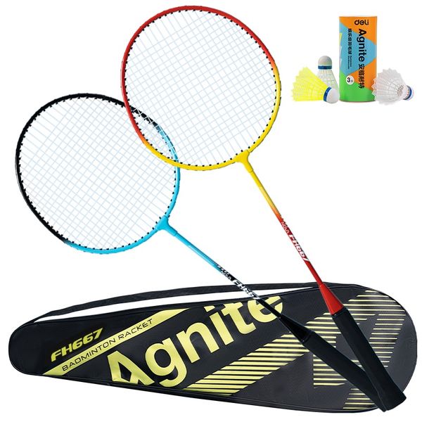 Agnite Badminton Racket set 6pcs