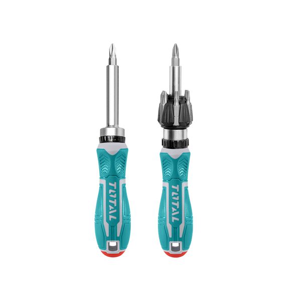 Total Tools Screwdriver Set Ratchet 8Pcs (2-Pack)