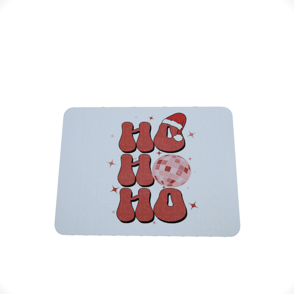 Ho Ho Ho D-Mouse Pad