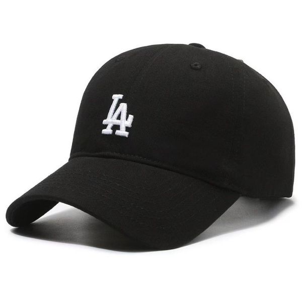 LA Letter Embroidered Baseball Cap, Classic and Fashionable Visor Hat