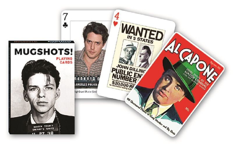 Themed Playing Cards - Mugshots