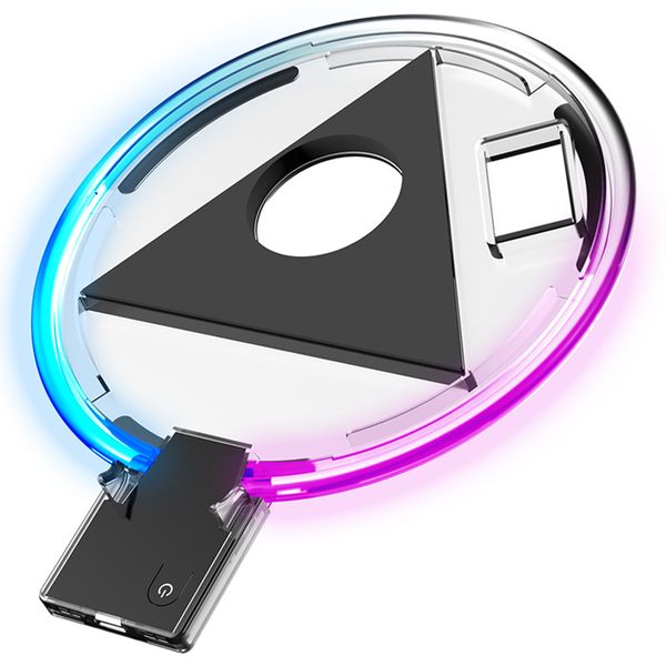 RGB Shining Base Stand for PS5 Adjustable Console Game Console