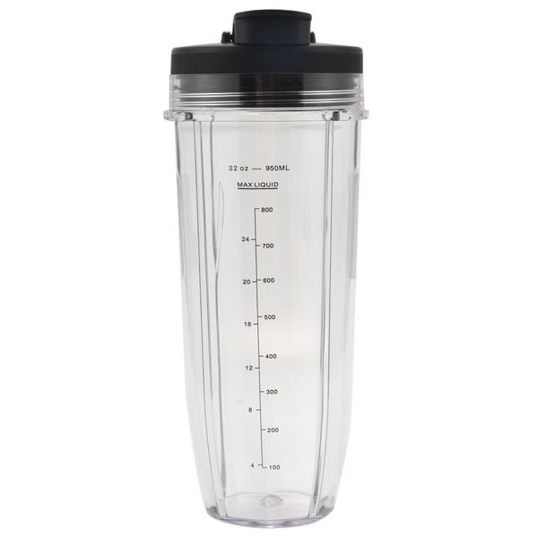 Juicer Accessories 32Oz Cup And Spout Lid For Ninja Bl480 / Bl490