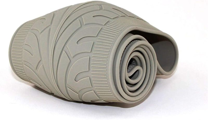 Silicone Steering Wheel Cover Heavy Duty Quality - Khaki
