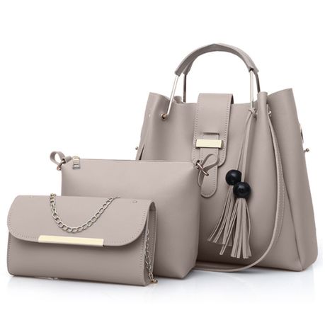 3 Piece PU Synthetic Leather Handbag Set Shop Today. Get it Tomorrow takealot