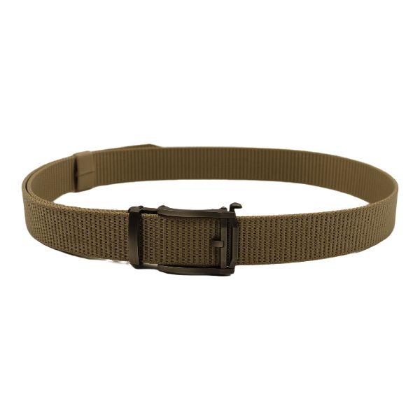 Skywalker Heavy Duty Nylon Webbing Ratchet Belt with Automatic Slide Buckle