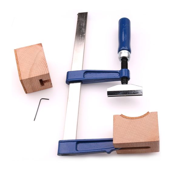 Guitar Fret Press Tool with Wooden Blocks