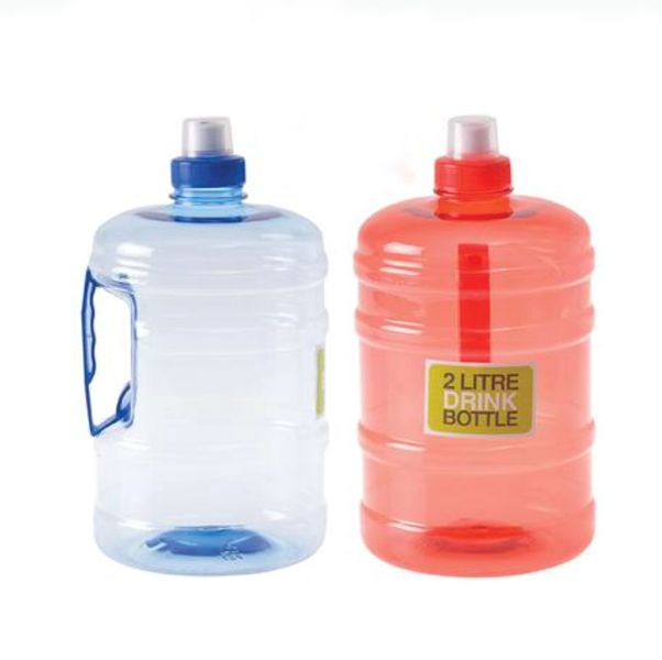 2L Hero Water Bottle 2pk