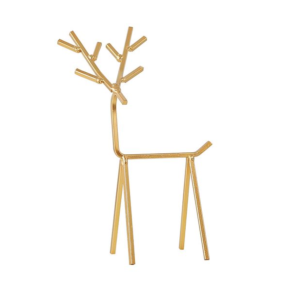 Creative Iron Fawn Jewelry Rack Earring Rack Desktop Jewelry Display Rack